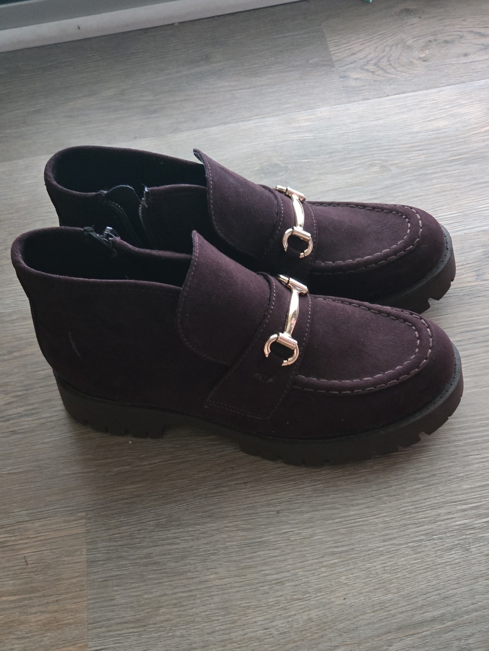 Madden NYC Lug Sole Ankle Booties